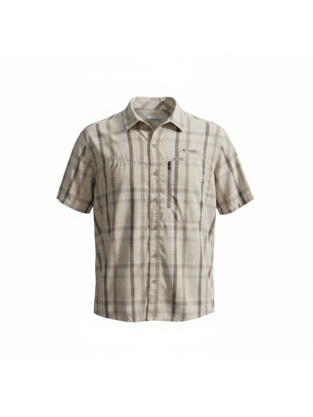 Columbia Men’s Silver Ridge Plaid Short Sleeve Hiking Shirt XXL. INV603
